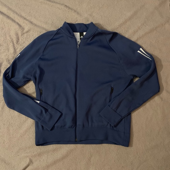 adidas Jackets & Blazers - Adidas ID Knit Bomber Jacket Sweatshirt Women M